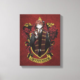 Lienzo HARRY POTTER™ | Anime Escudo de la Casa de Ron Wea