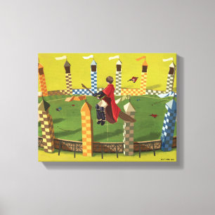 Lienzo HARRY POTTER™ Buscando la Snitch Dorada