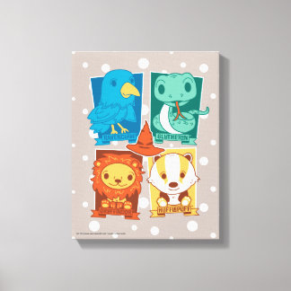 LIENZO HARRY POTTER™ | CASAS DE HOGWARTS™ DE DIBUJOS ANIM