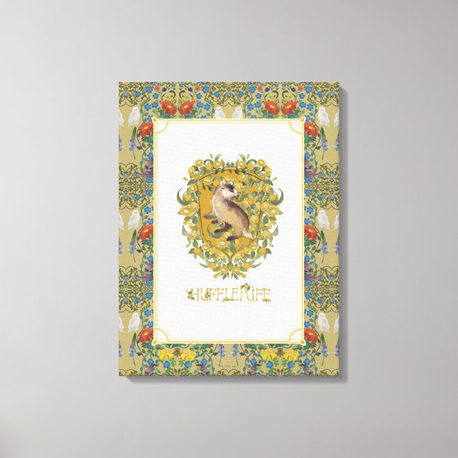 Lienzo HARRY POTTER™ | Escudo HUFFLEPUFF™ (Anverso)