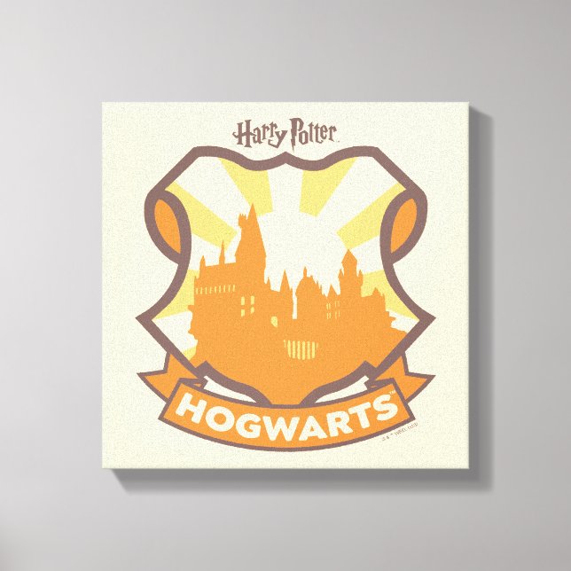 Lienzo HARRY POTTER™ | Escudo Summer Magic HOGWARTS™ (Anverso)