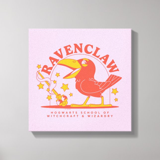 Lienzo HARRY POTTER™ | Escuela Cute RAVENCLAW™ Hogwarts (Anverso)