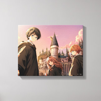 Lienzo HARRY POTTER™ Hermione & Ron HOGWARTS™ Escena de A