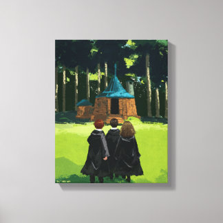 Lienzo HARRY POTTER™, Ron y Hermione en la cabaña de Hagr