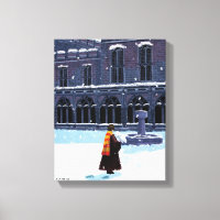 HARRY POTTER™ y Hedwig en el patio HOGWARTS™