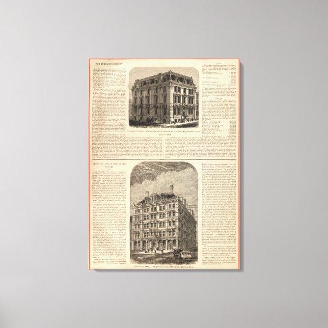 Lienzo Hartford Fire Insurance Company (Anverso)