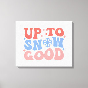 Lienzo Hasta la nieve buena - Divertido diseño invernal