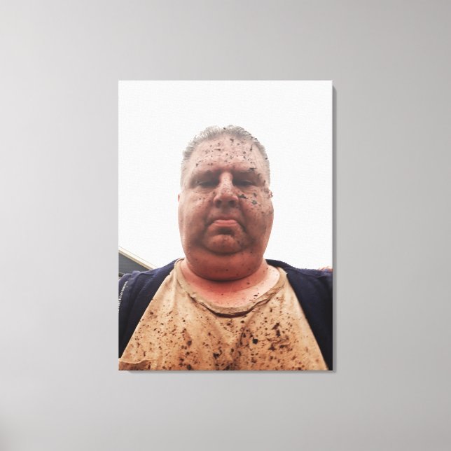 Lienzo Having A Bad Day (Anverso)