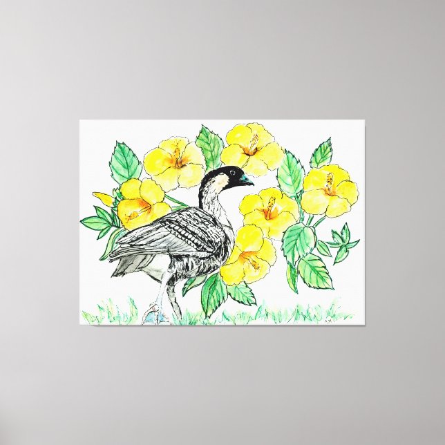 Lienzo Hawái (Anverso)