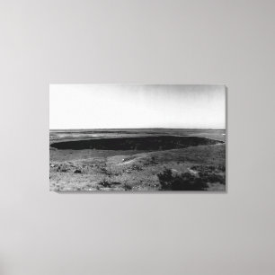 Lienzo Hawaii - vista del hoyo de Halemauman en la ha