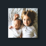 Lienzo Haz Tu Propia Foto Única Hecha Para Ti<br><div class="desc">Haz tu propio arte de pared único hecho para ti Foto personalizada - Imagen de tela envuelta de Ricaso - agrega tus propias fotografías y texto a este gran lienzo</div>