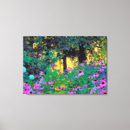 Lienzo Hazy Morning Sunrise en My Rubio Garden