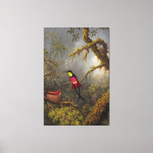 Lienzo HEADE Un Par de Anidantes Crimson Topaz