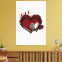 Heart Magic Picture con fondo blanco