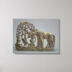 Lienzo Hebilla del cinturón, de la colección siberiana