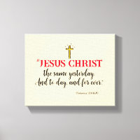 Hebreos 13:8 “Jesucristo el mismo…”