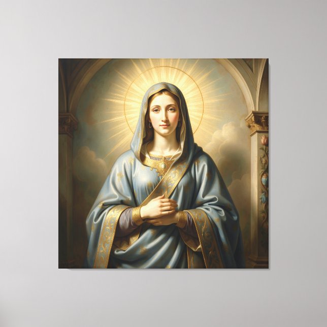 Lienzo Heilige Mutter Gottes – Göttliche Liebe & Schutz´1 (Anverso)