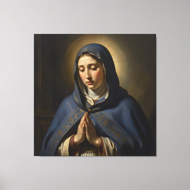 Lienzo Heilige Mutter Gottes – Göttliche Liebe & Schutz´4 (Anverso)