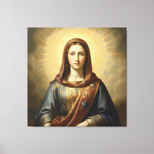 Lienzo Heilige Mutter Gottes – Göttliche Liebe & Schutz´6 (Anverso)