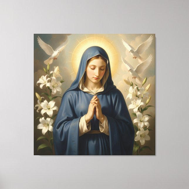 Lienzo Heilige Mutter Gottes – Göttliche Liebe & Schutz´7 (Anverso)