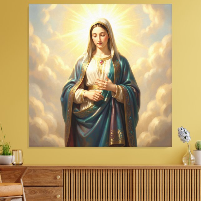 Lienzo Heilige Mutter Gottes – Göttliche Liebe & Schutz´9 (Insitu (Sala de estar))