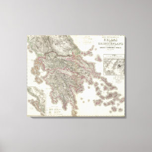 Lienzo Hélade, Ionischen Inseln - Grecia