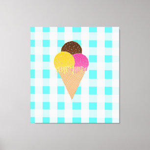 Lienzo Helado
