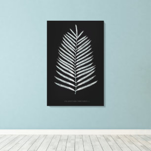 Lienzo Helecho - Polypodyum Henchmanii - efecto de rayos