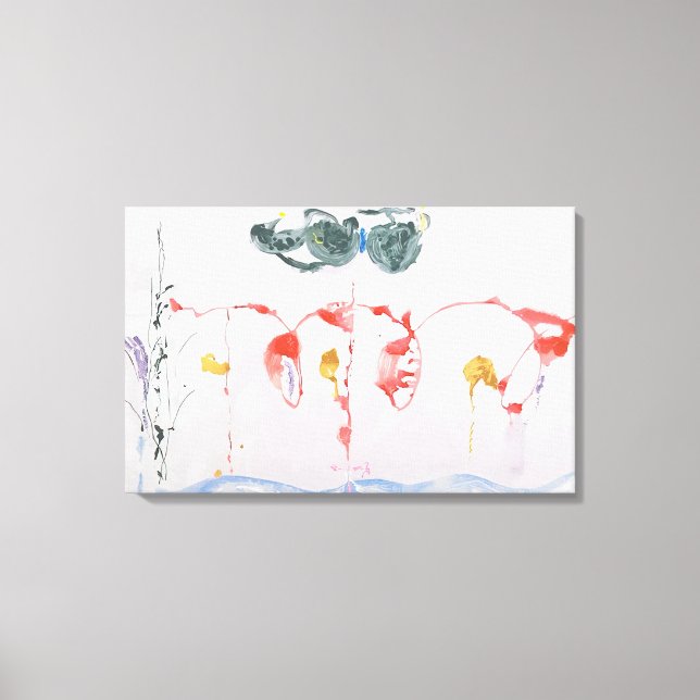Lienzo Helen Frankenthaler - Aerie - 2009 (Anverso)