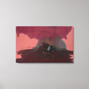 Lienzo Helen Frankenthaler - Harbinger - 1986