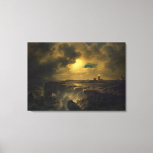 Lienzo Helgoland en Moonlight, 1851