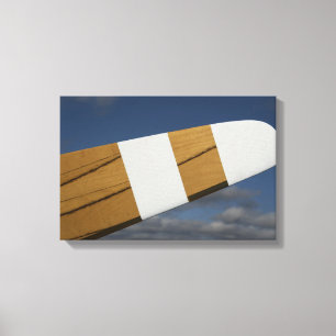 Lienzo Hélice de avión de madera