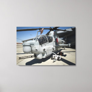 Lienzo Helicóptero de ataque AH-1Z Super Cobra