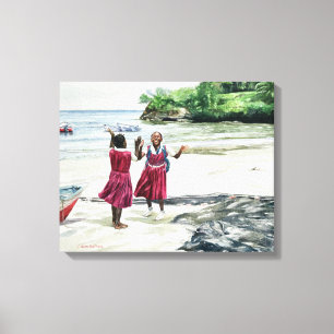 Lienzo Hendidura en la bahía 2002