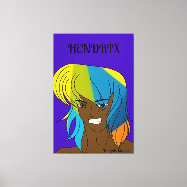 LIENZO HENDRIX (Anverso)