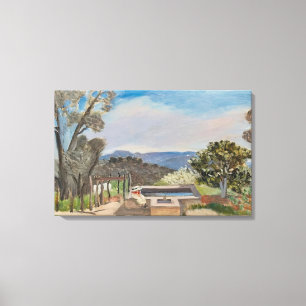 Lienzo Henri Matisse - LE VIVIER PAYSAGE DE PROVENCE 1923