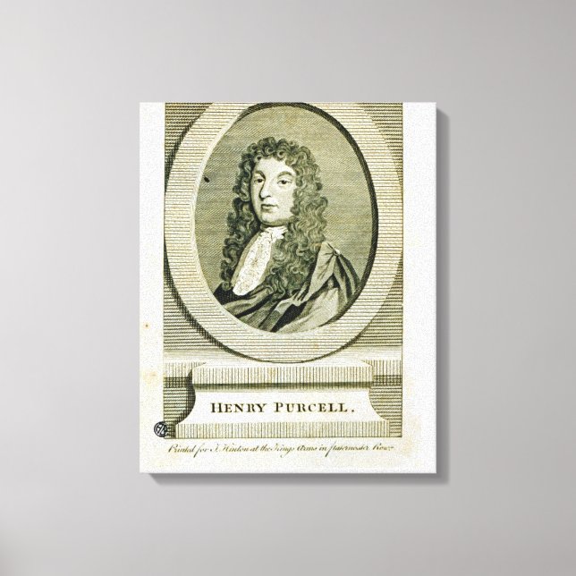 Lienzo Henry Purcell , (Anverso)