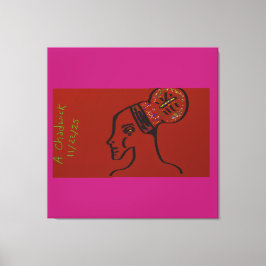 Lienzo Her Name Is Light