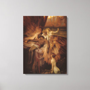 Lienzo Herbert Draper - El Parlamento Para Icarus