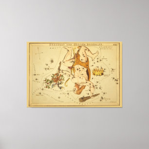 Lienzo Hércules - Imagen de la Estrella Astronómica Vinta