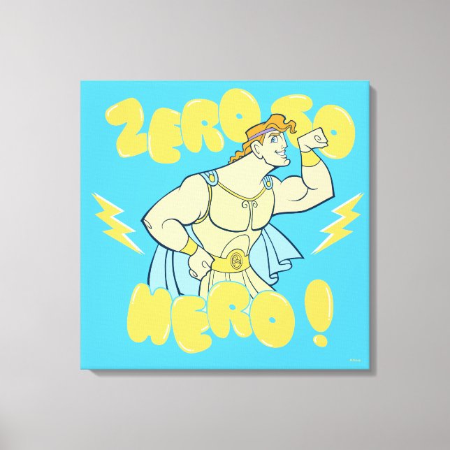 Lienzo Hercules - Zero to Hero Canvas Print (Anverso)