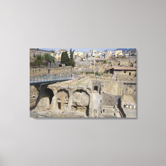 Lienzo Herculium, Ercolano, Campania, Italia (Anverso)