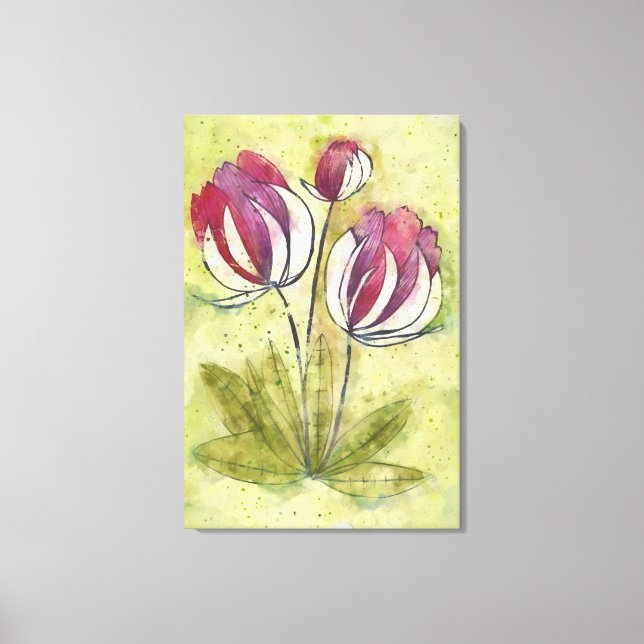 Lienzo Hermanas (Anverso)