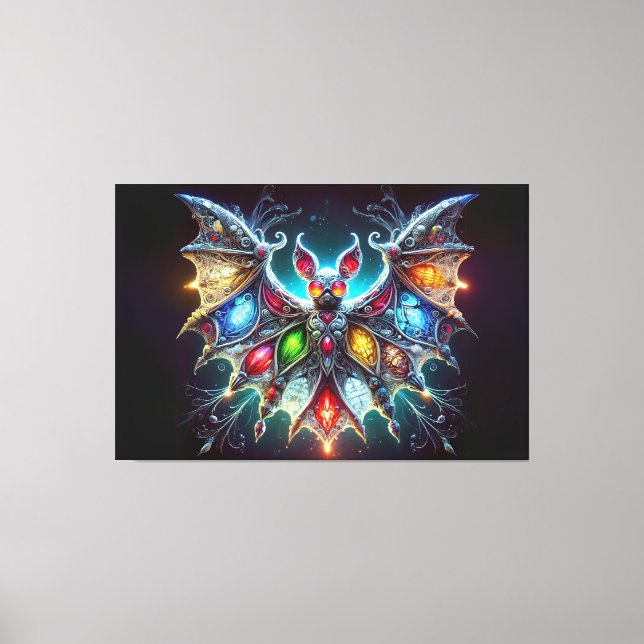 Lienzo Hermosa Bat (Anverso)