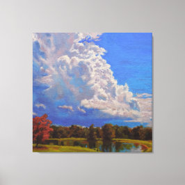 Lienzo Hermosa escena agrícola