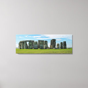Lienzo Hermosa escultura de Stonehenge-Wiltshire, Inglate