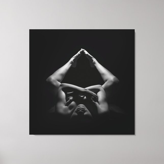 Lienzo Hermosa mujer viva (Anverso)