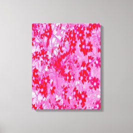 Lienzo Hermosas Flores Rojas