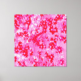Lienzo Hermosas Flores Rojas