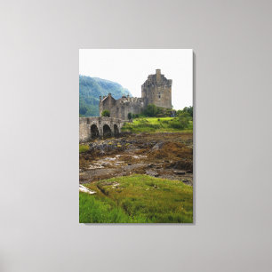Lienzo Hermoso castillo de Eileen Donan en Dornie 2 Occid